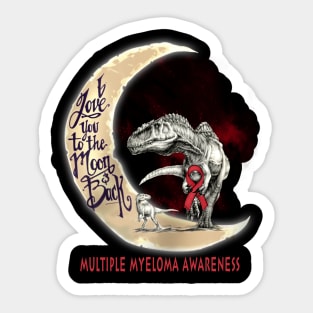 multiple myeloma dinosaur Sticker